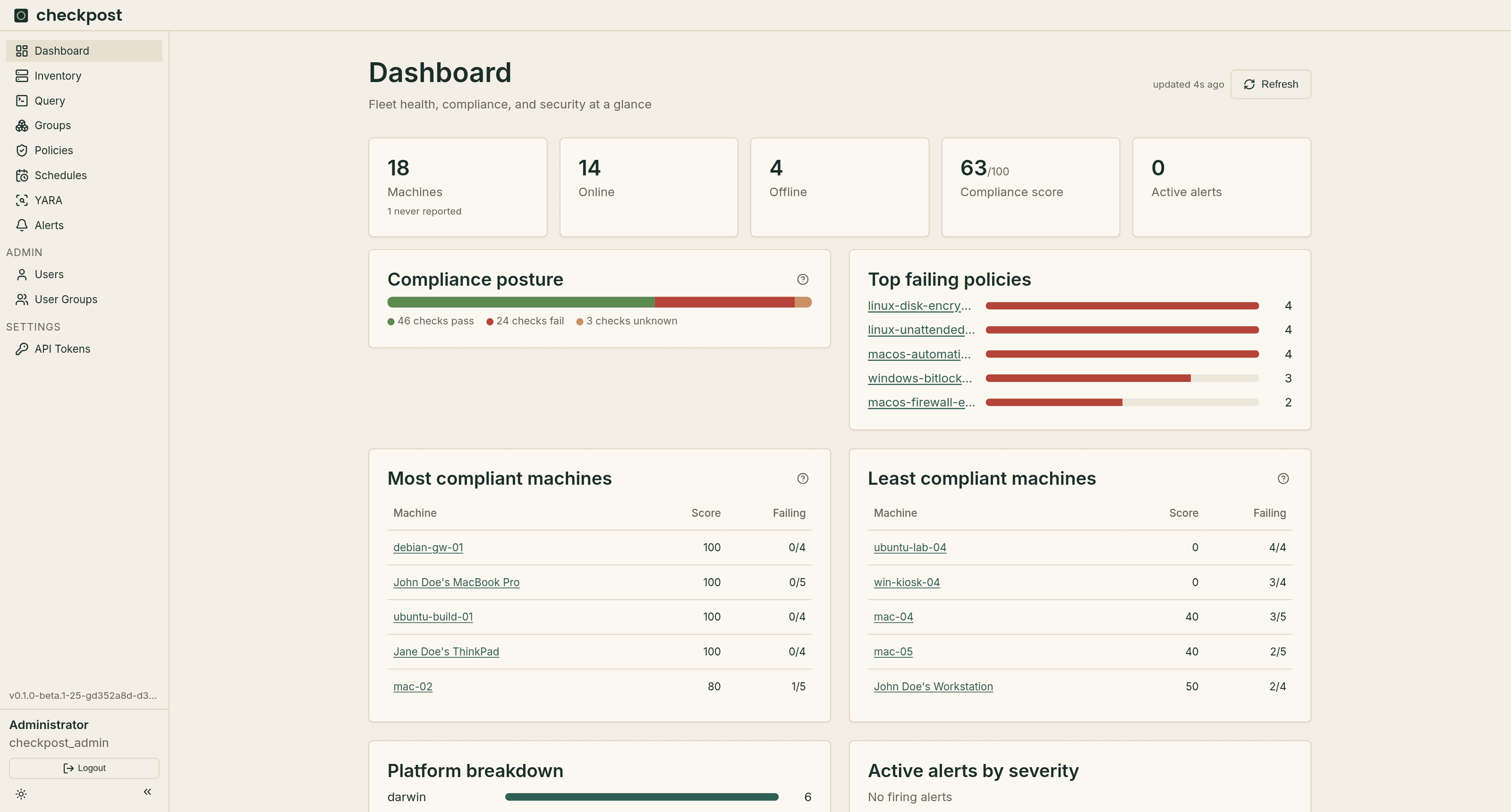checkpost screenshot
