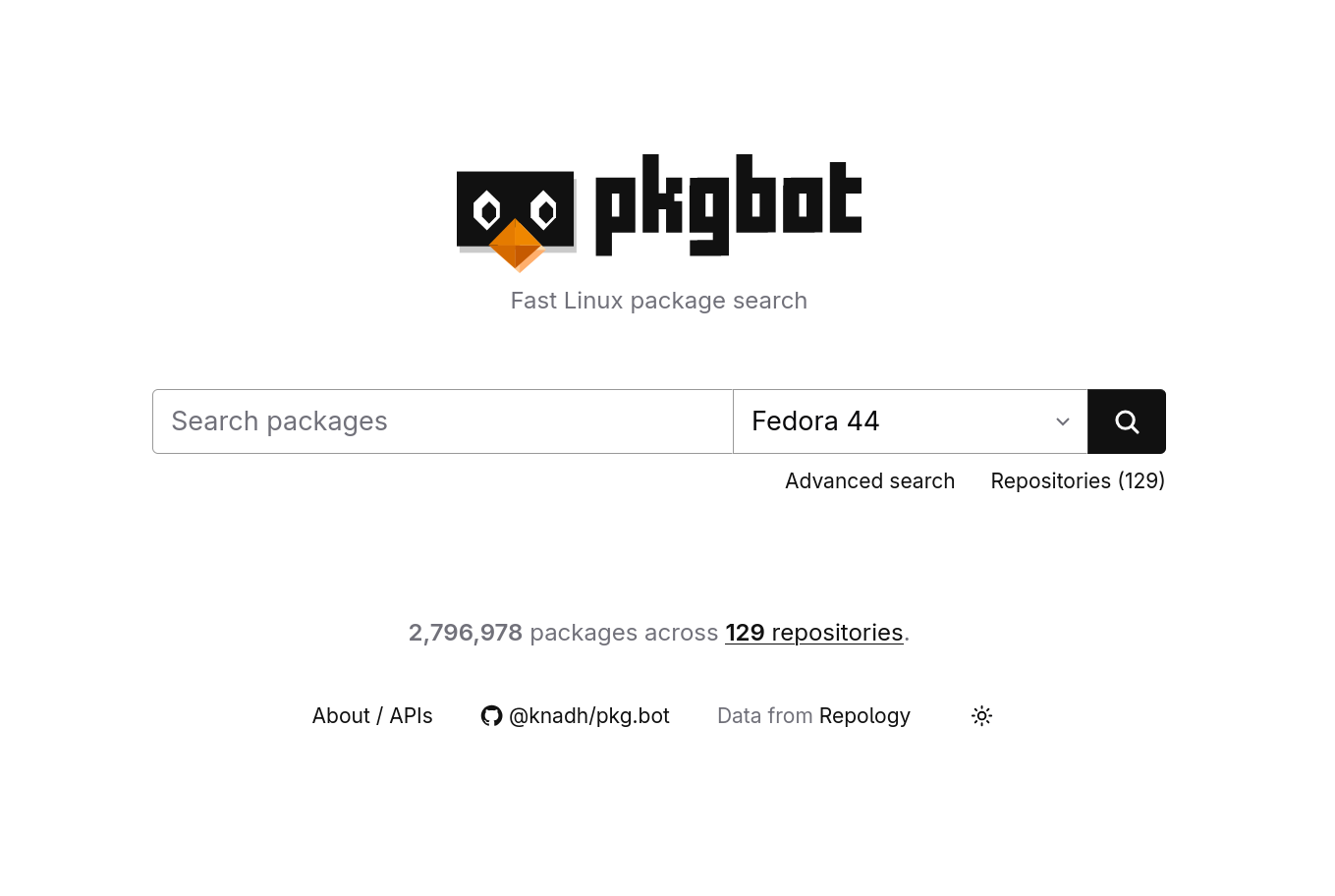 pkg.bot screenshot